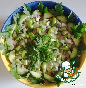 Summer liver salad