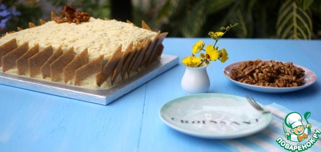 Maple nut cake