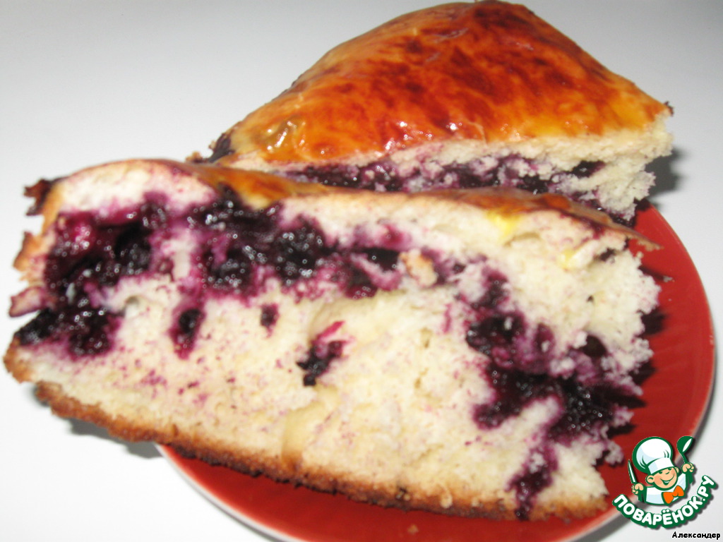 Blueberry pie 