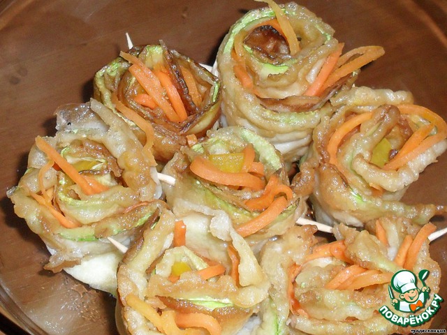 Vegetable rolls