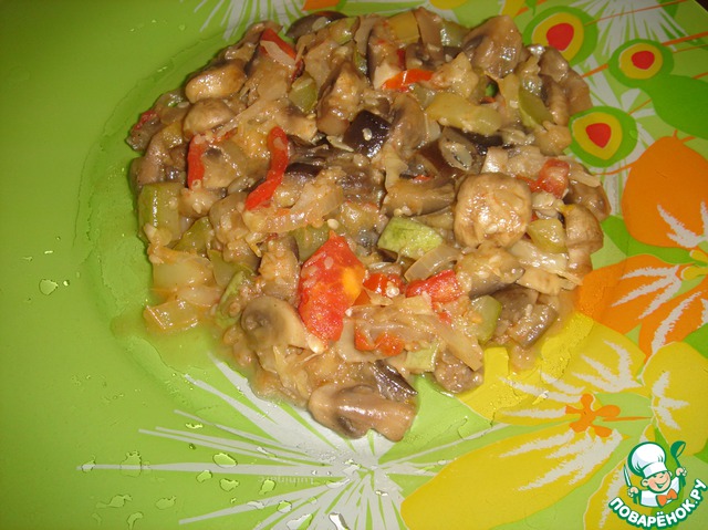 Warm salad 