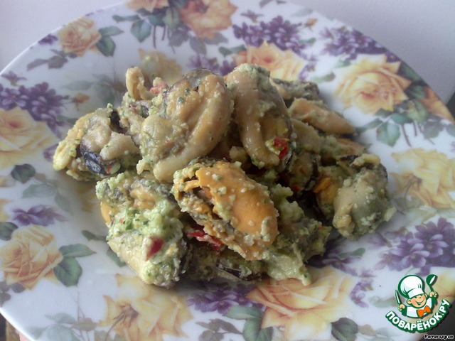 Marinated mussels 