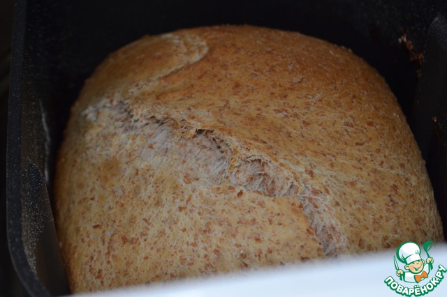 Bread with wheat bran