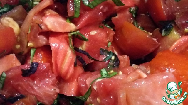 Tomatoes in soy sauce