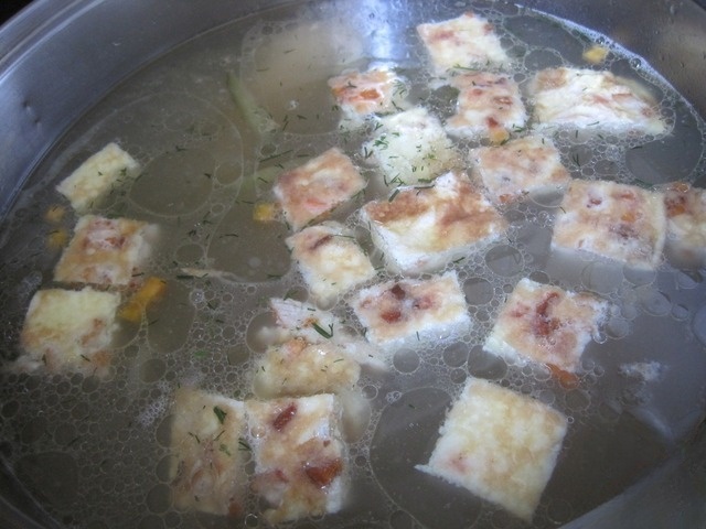 Pickle omelet
