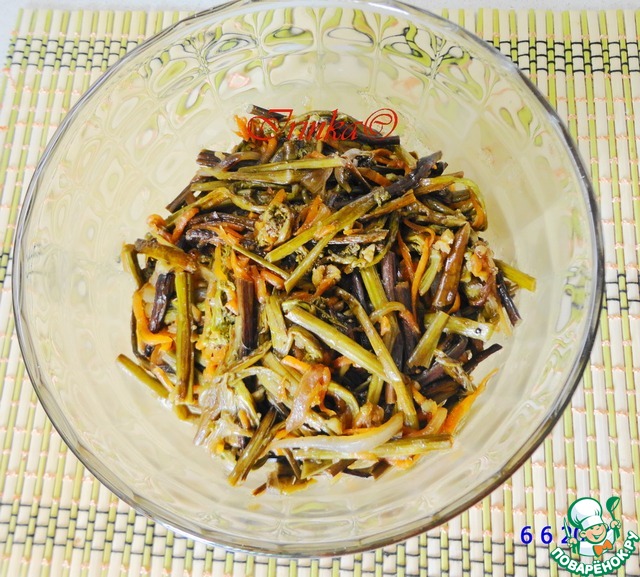 Салат из папоротника 