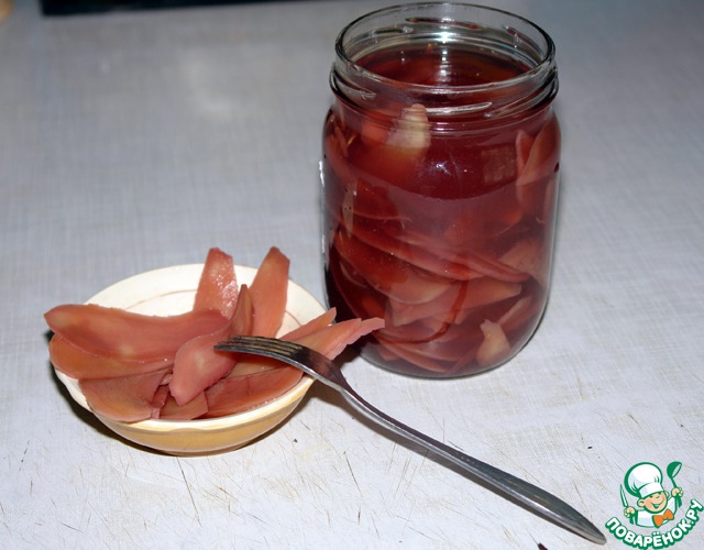 Имбирь маринованный