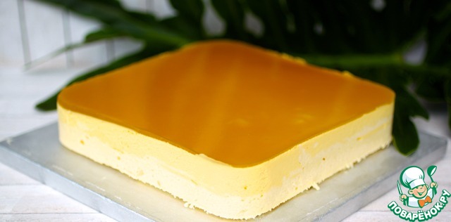 Mango-coconut cake