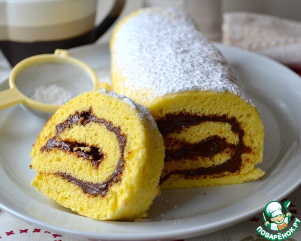 The Swiss roll for tea