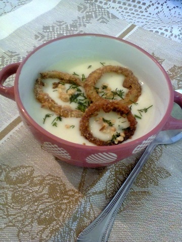 Суп-пюре из цветной капусты