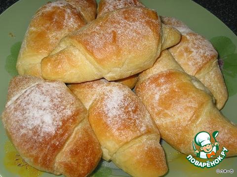 Bagels yeast puff pastry