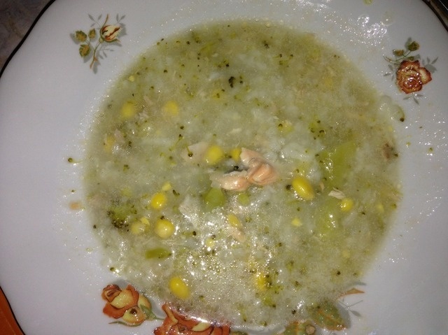 Children's fish soup