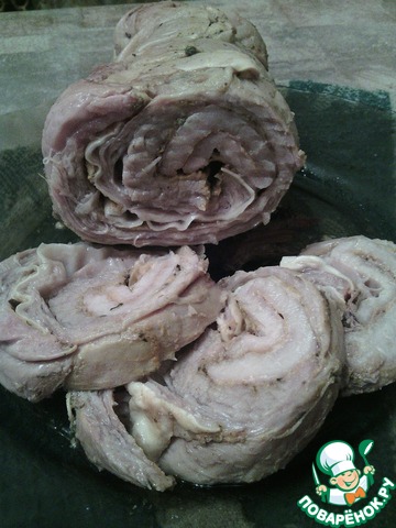 Veal roulade 