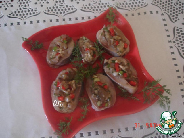 Stuffed herring