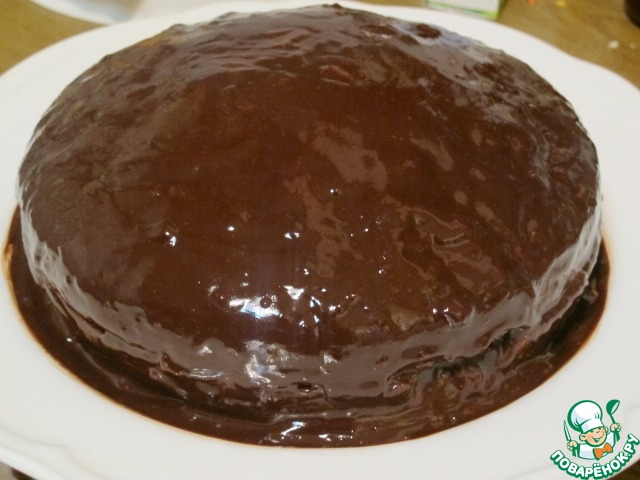 Chocolate cake in a slow cooker