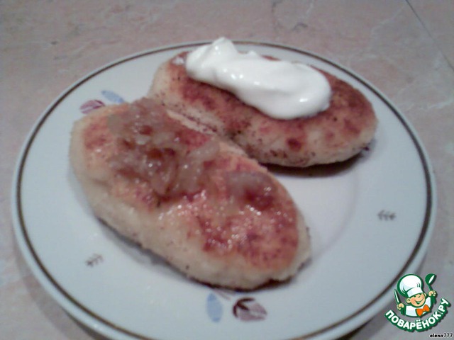 Картофельные шанежки с ливером