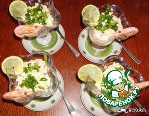 Snack shrimp cocktail