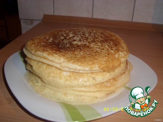 Pancakes sponge