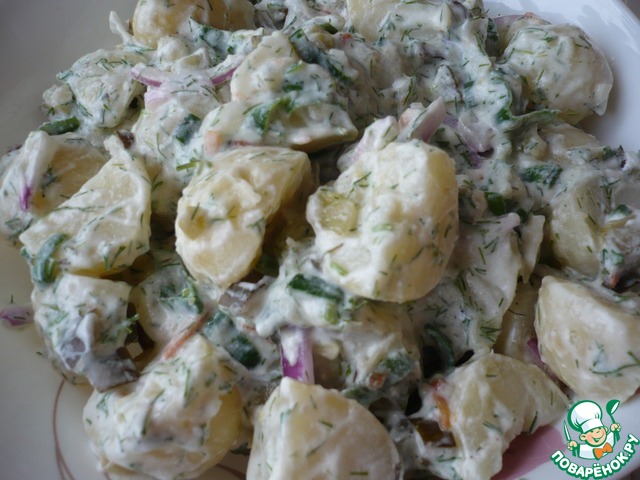 Potato salad pickles