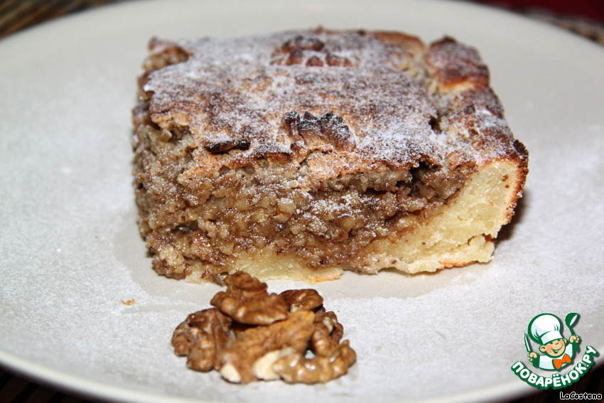 Cheesecake-pecan pie