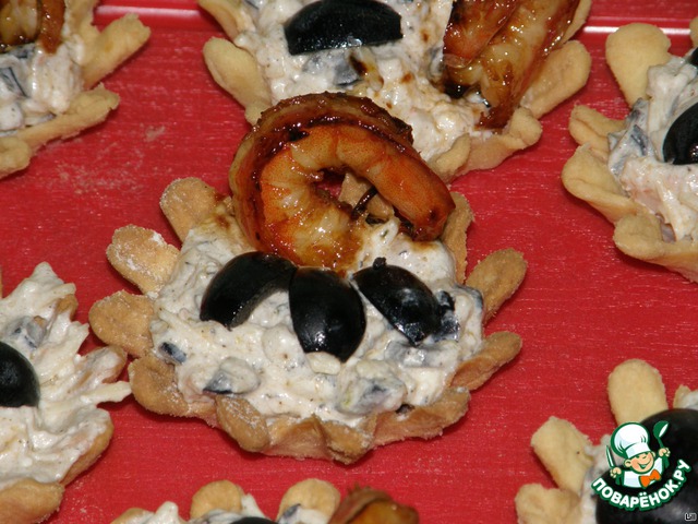 Cheese tartlets 