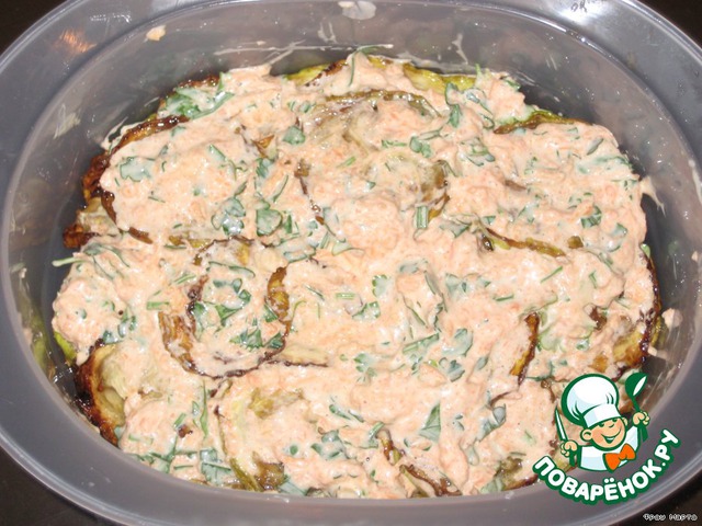 Кабачки с морковью и зеленью