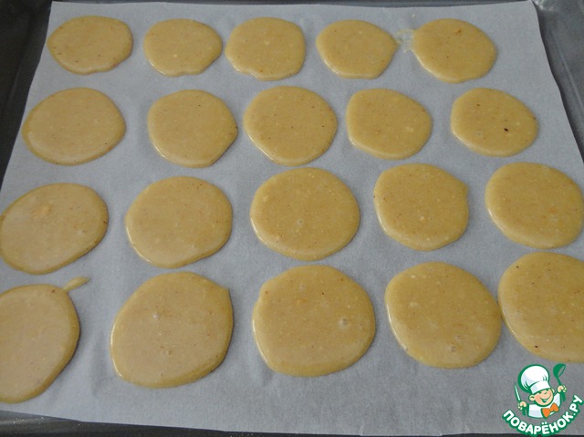 Soft biscuit with almonds and hazelnuts