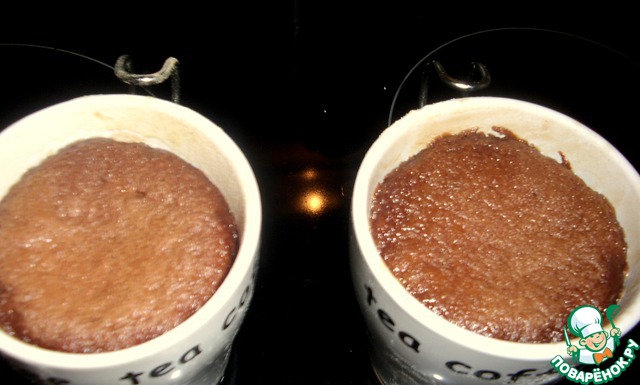 Chocolate souffle 