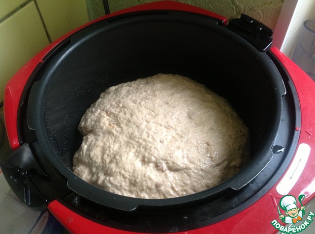 Buckwheat bread with tomato 