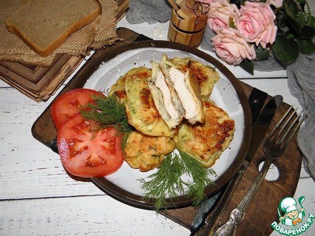 Chop Turkey in batter