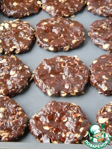 Chocolate chip cookies with oatmeal