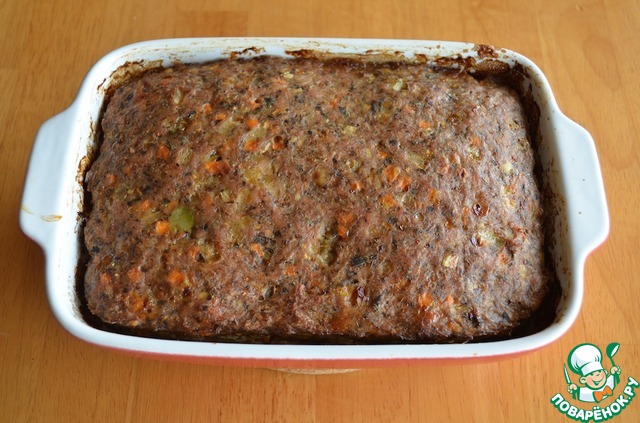 Casserole of chicken with broccoli