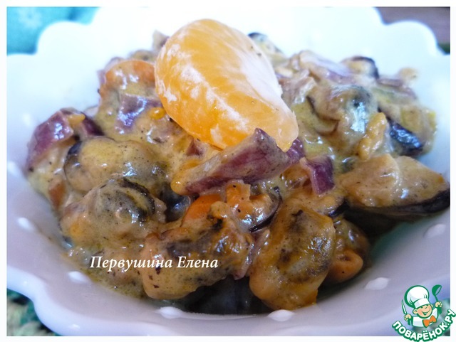 Mussels in white wine