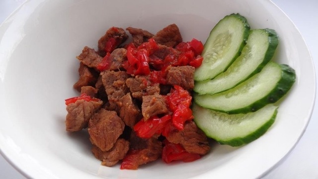 Beef with honey