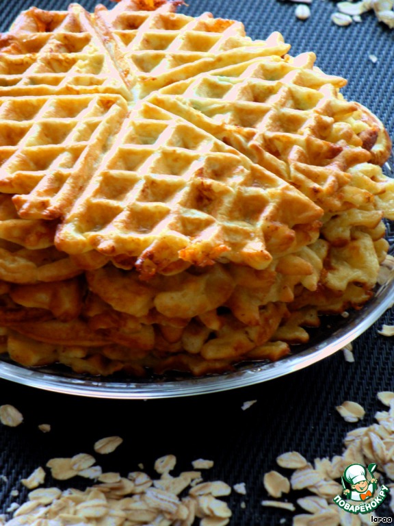 Waffles, cereal and cheese