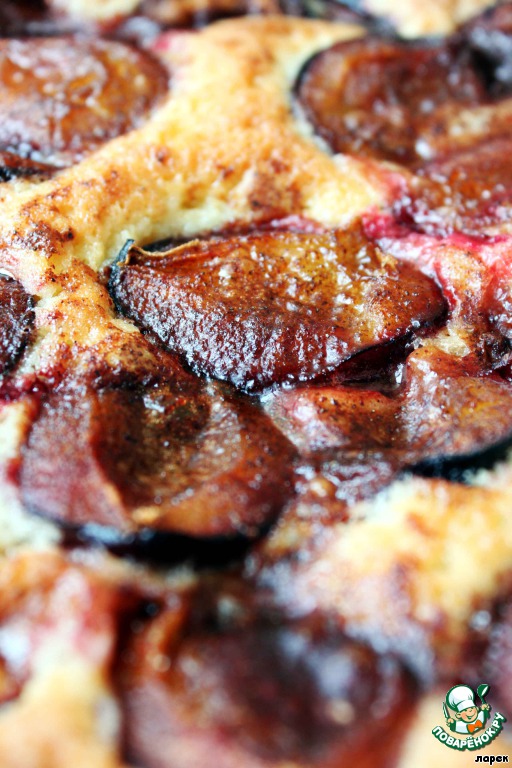 Plum cake from the 