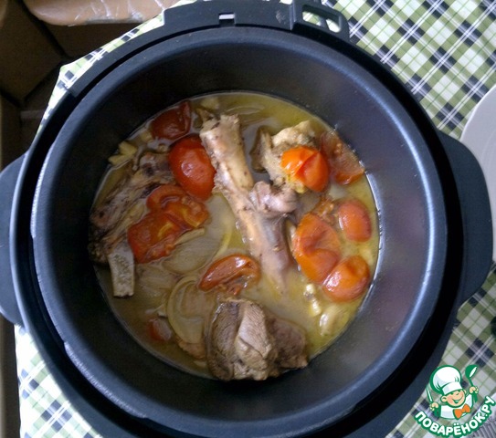 Mutton stewed in beer