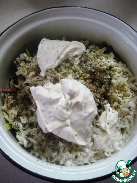 Salad of daikon and language