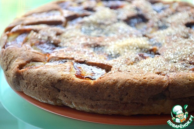 Apple pie in a skillet