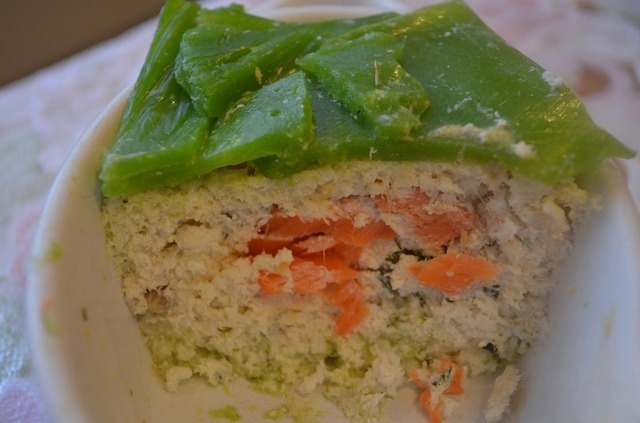 Terrine of fish in a slow cooker