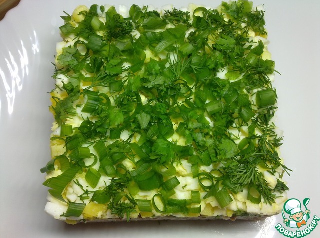 Buckwheat with canned fish