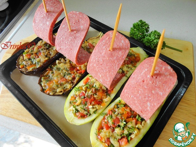 Овощные кораблики