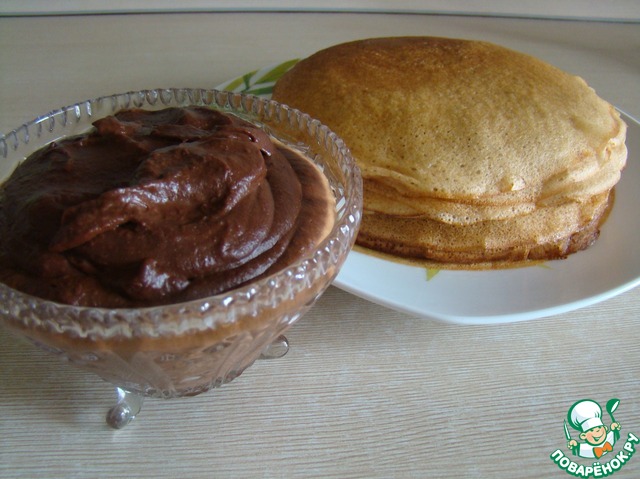 Chocolate banana paste