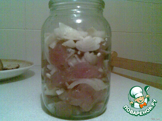 Bream marinated