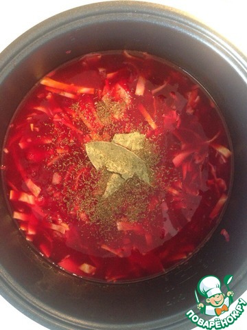 Classic soup in a slow cooker
