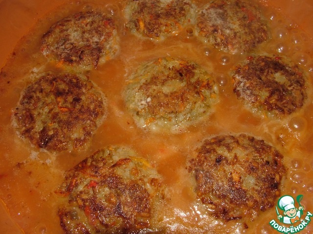 Meatless meatballs