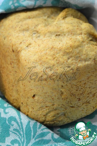 Branny bread with herbs