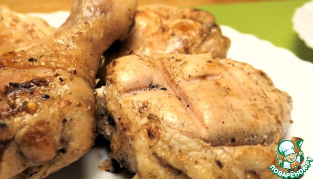 Marinade for barbecue chicken