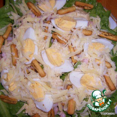 My salad for Caesar