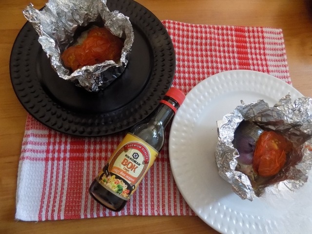 Сом в фольге в мультиварке